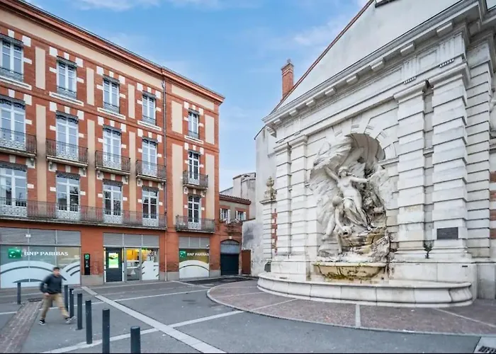 Appartement Le Studio Jardin D'eden Metro Palais De Justice Toulouse